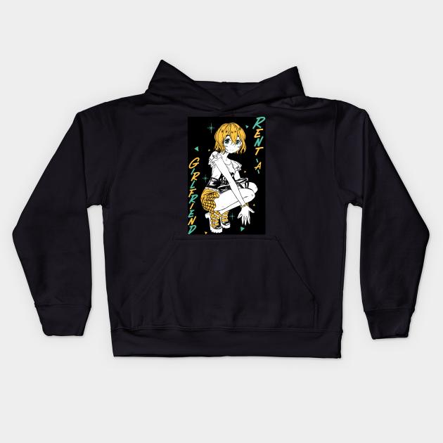 rent a girlfriend Kids Hoodie by ppsske